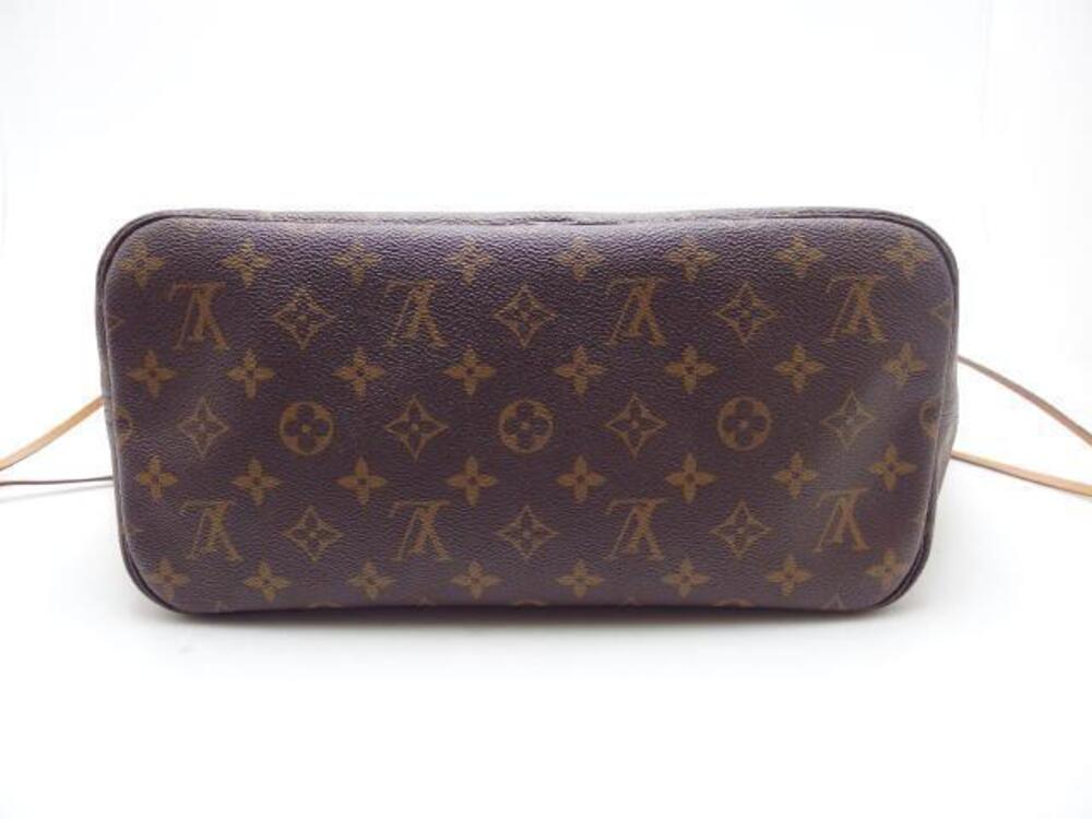 Louis Vuitton Monogram Neverfull Bag Tote Pivoine Brown